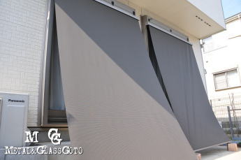 埼玉県 川口市 リクシル スタイルシェード取付工事
