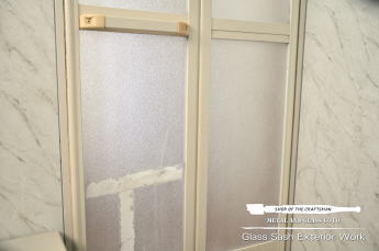 東京都清瀬市 浴室折れ戸 交換修理 