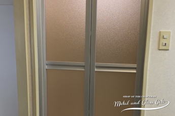 大阪府大阪市 浴室折れ戸 交換工事 