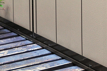 取替雨戸パネル アルミ枠用雨戸レール