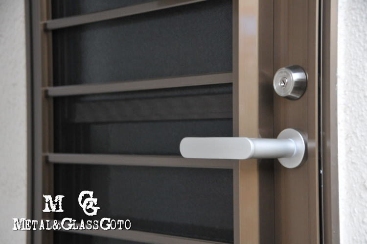 埼玉県入間市 勝手口 通風口  交換工事 