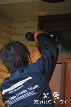 東京都清瀬市 玄関ドア交換工事 