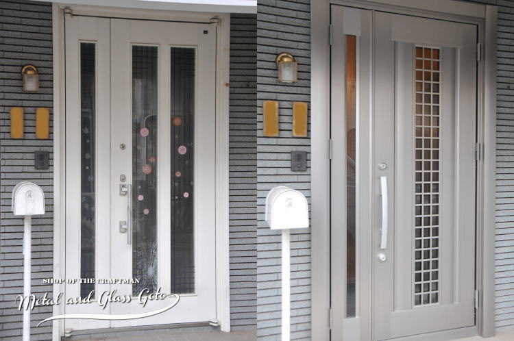 東京都東大和市 玄関ドア 交換工事 