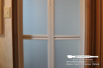 東京都立川市 ユニットバス 中折れ戸 交換工事 